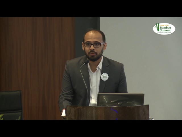 Presentation on, 'Laminated Bamboo Lumber' by Mr. Kelkar Bhushan Uday 