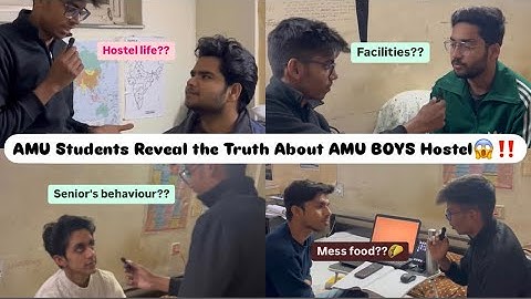 AMU Students Reveal the Truth About AMU BOYS HOSTELS😱‼️ || TABISH VLOGS AMU ||