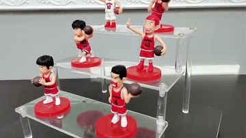 15608 clear  3 tier display plexiglass transparent   figerine collection stand  3d Instructions