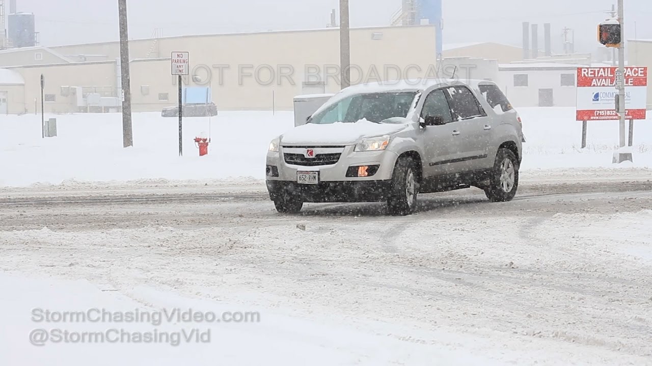 Rice Lake, WI Heavy Snow - 12/11/2016