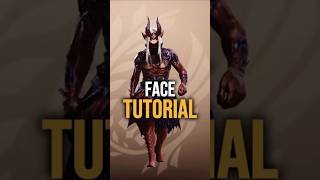 Devils Ruin Face Tutorial #mhwilds #monsterhunter #fashionhunters