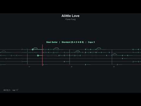 A Little Love (Fingerstyle) - Fiona Fung