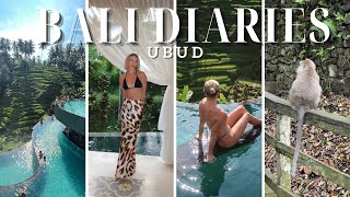 BALI DIARIES - UBUD - the reality of Cretya, monkey forest & a gorg villa | Georgia Jefferies