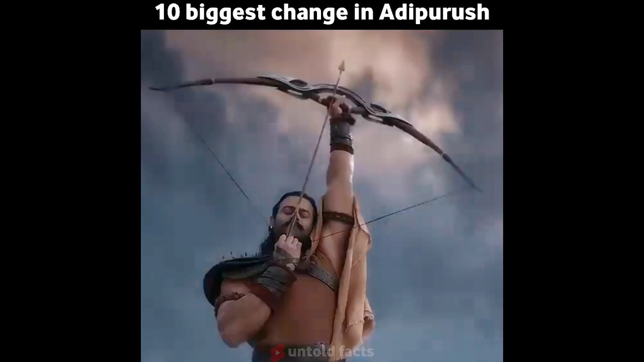 अदिपुरुष में किए गए 10 सबसे बड़े बदलाव 😱 | 10 biggest change in Adipurush | #shorts #adipurush