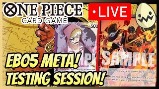 One Piece Card Game: EB05 Rosinante and Sabo Testing!