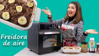 ☑️El MEJOR 🥇 desayuno con Avena, Cacao 🍫 y Mantequilla de cacahuete🥜 en #freidoradeaire