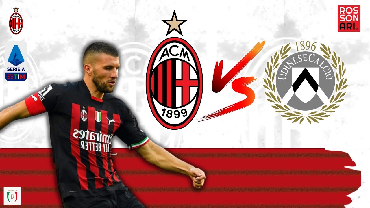 AC MILAN vs UDINESE WATCHALONG YouTube
