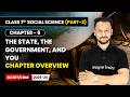 The State, the Government, and You - Chapter Overview | Class 7 Social Science Part 2 | Ch 6 | CBSE