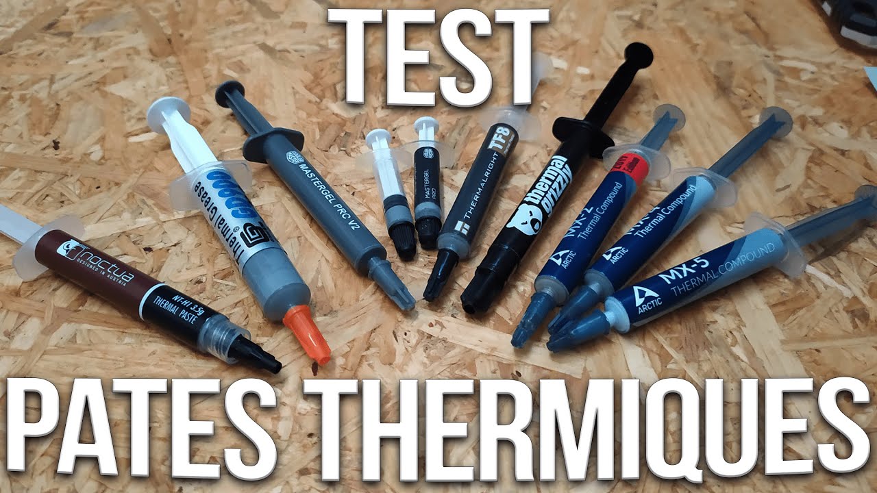 Quelle est la MEILLEURE Pâte Thermique? (2020) YouTube — free download