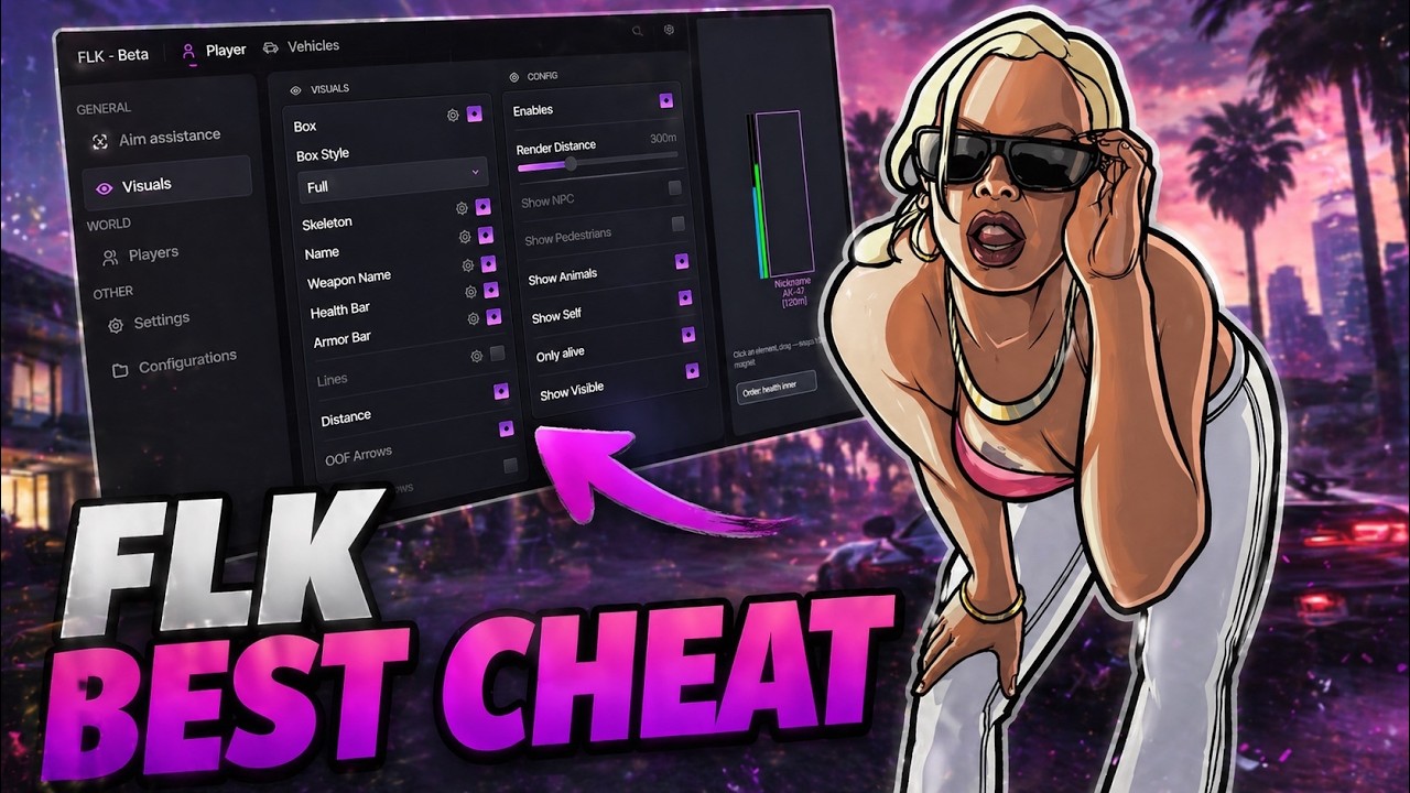 The best FiveM External Cheat | FLK 2026 - YouTube