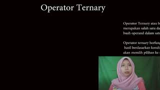 Pernyataan if else dan Operator Ternary