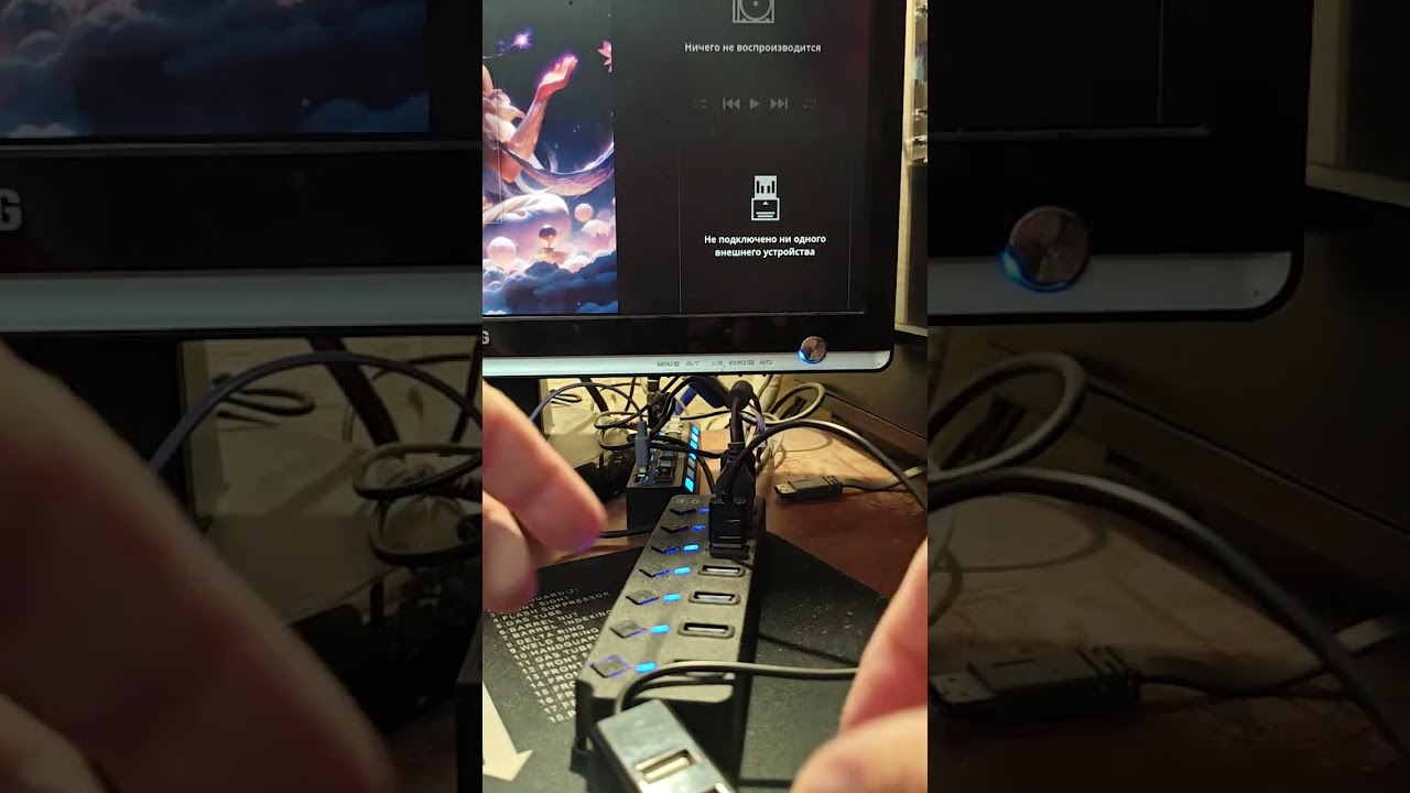 Mini 4 Port USB Splitter Adapter High Speed Hub USB 2.0 Splitter Converter All-in-One PC