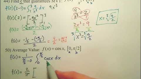 4.4c2 The Fundamental Theorem of Calculus - Calculus
