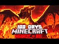 I Survived 100 Days As A DRAGON In Hardcore Minecraft I Survived 100 Days As A DRAGON In Hardcore Minecraft