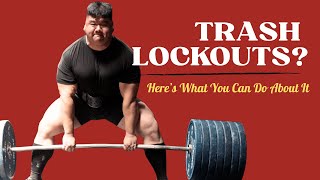 Why You Can't Lockout Your Deadlifts