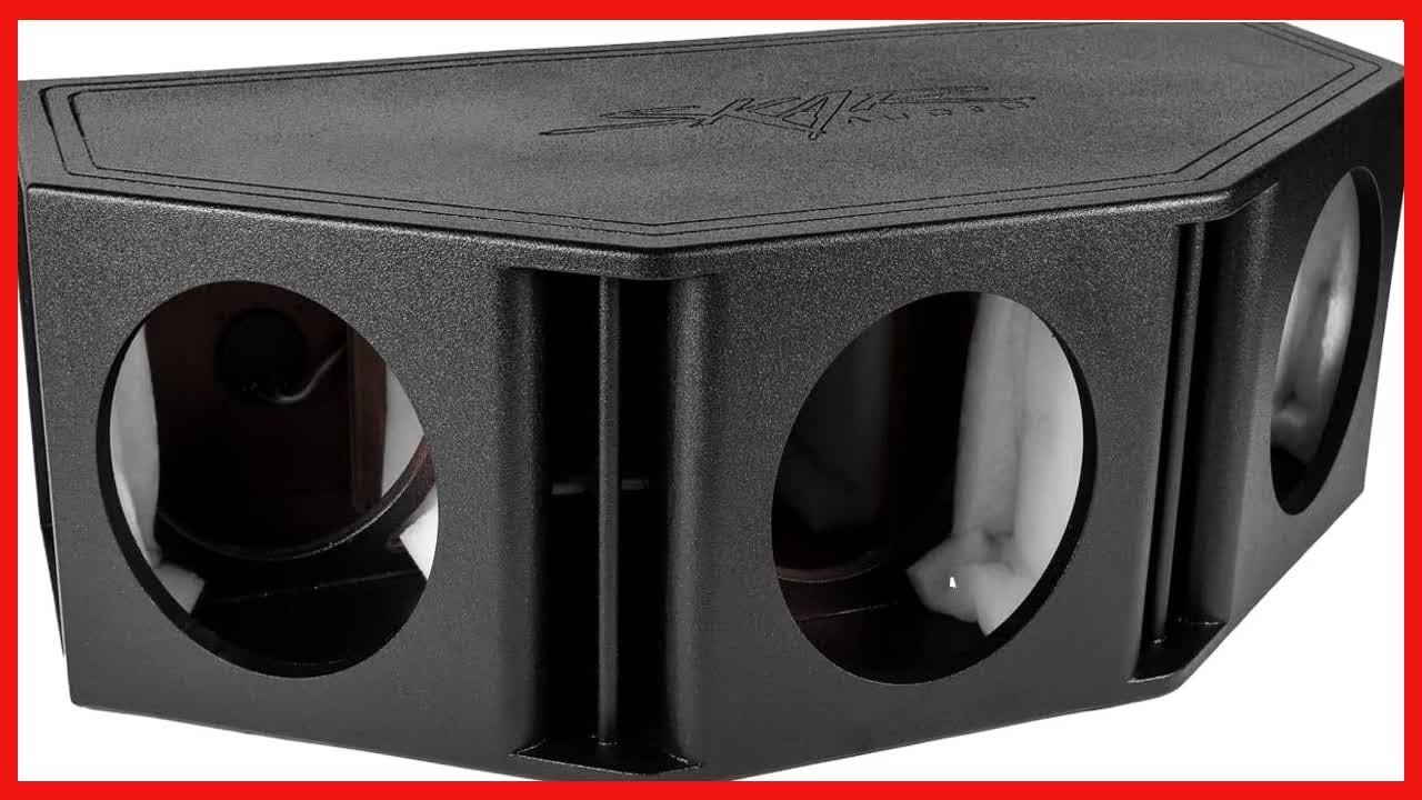 SKAR AUDIO SK3X10V Triple 10” Ported Subwoofer Enclosure – 4.80 Ft³ @ 38 Hz – Universal Fit - View #4