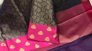 Pothys Designer Sarees With Price |Diwali New Soft Jari Uppada Silk Kora Tissue korvai 1+1Offer Sale screenshot 4