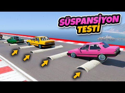 🚧 Tofaş Ailesi Arabalar Süspansiyon Testinde 🚧 GTA 5