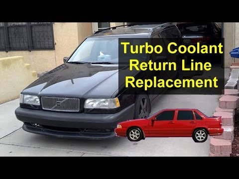 turbo-coolant-return-hose-replacement,-volvo-850,-s70,-v70---votd