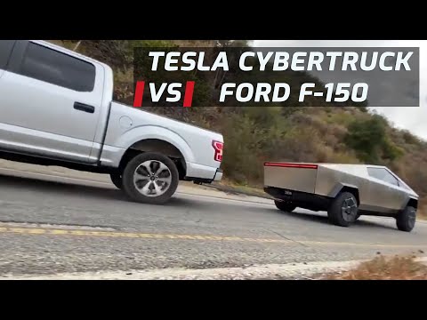 Tesla Cybertruck Vs Ford F 150: Tug Of War