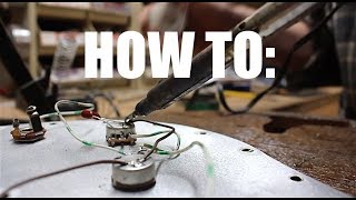 How To Solder: Basic Electric Guitar Wiring 101 (by request)