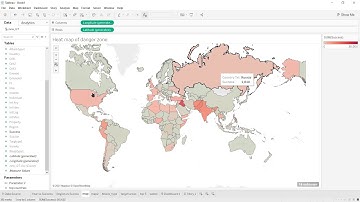 Visualization of global terrorism using Tableau