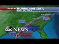 Hurricane Zeta racing toward Gulf Coast