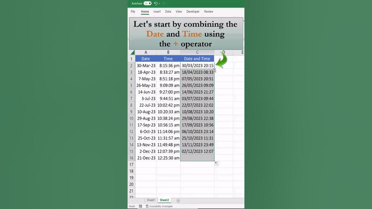 How To Combine Date And Time Values In Excel YouTube how-to-combine-date-and-time-values-in-excel-youtube
