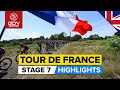 A Fast & Ferocious Finish Into Bordeaux | Tour De France 2023 Highlights - Stage 7