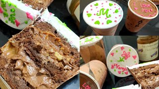 لاير كيك في الاكواب الورقية Cake to go و قاناج مونتي بدون كريمة ? يستحق التجربة