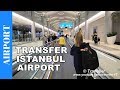 TRANSFER at ISTANBUL AIRPORT - World's Longest Transfer Walk at World´s Biggest Airport? New Airport