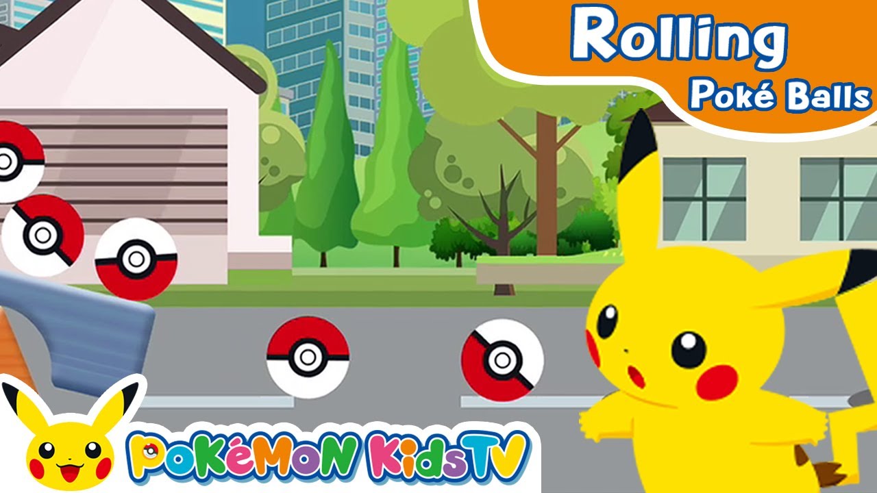 Rolling Poké Balls 1-3 (15min) | Pokémon Fun Video | Pokémon Kids TV