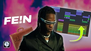Making "FE!N" by Travis Scott from scratch