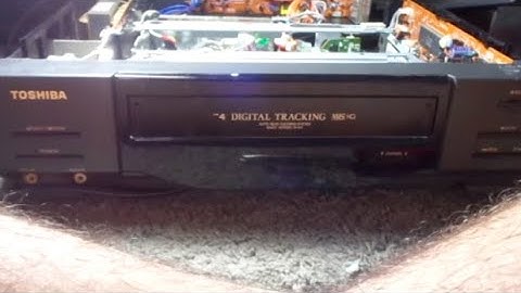 Review Of My Toshiba M-447 VCR (Last VCR Review of 2018)