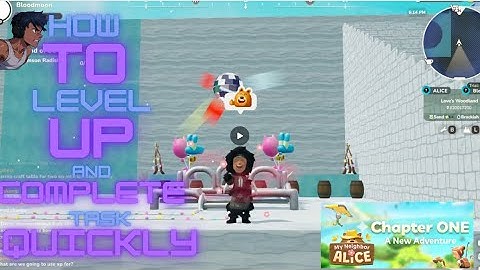 Quick guide on how to level up fast in My Neighbor Alice #free2play #gaming