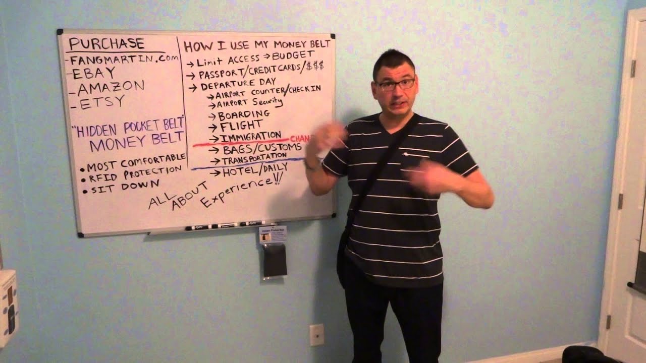 Why And How I Use My Money Belt Youtube