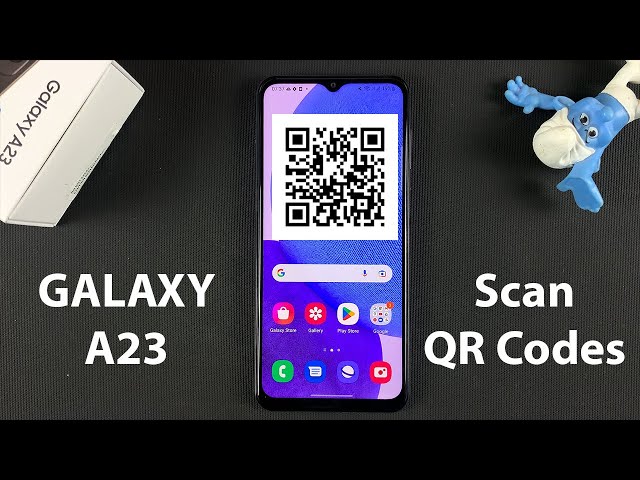 How To Scan QR Codes with Samsung Galaxy A23 (2 Methods) 