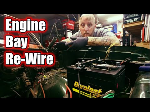 DIY Engine Bay Wiring Harness Restoration - Repair Automotive Wires and Cables