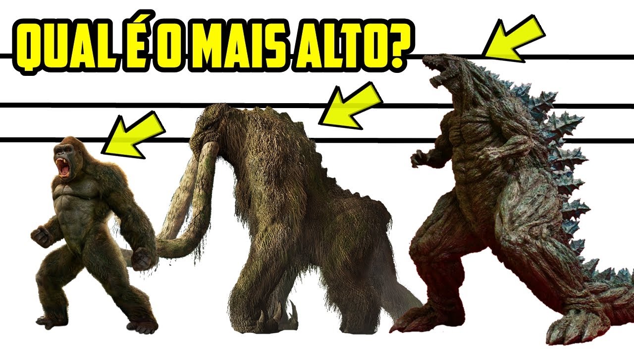 Comparação de tamanho de monstros - Godzilla Earth, Godzilla