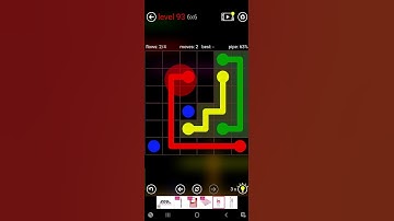 flow free level 93 | games | android | flow free | level 93 | 6x6 #flowfree #android #game #mindgame