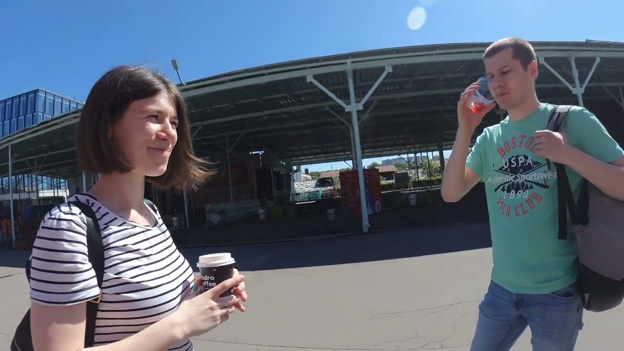 Прогулка по Москве. Винзавод. Хитровская площадь. Парк Горка. Моросейка ...