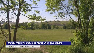 Concerns over solar farms plague Washington County, Virginia