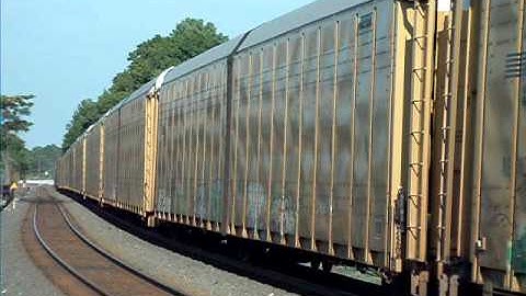 200th Video! NS 33K Rolling Through Bound Brook Headed For Manville Yard