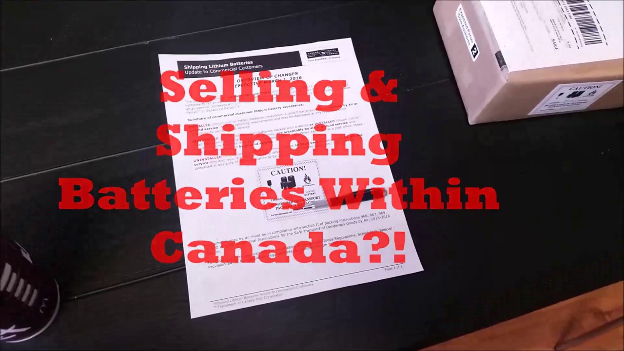 Can You Mail Lithium Batteries Canada Post