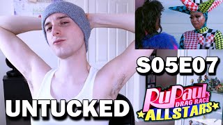 All Stars 5 Episode 7 UNTUCKED - Live Reaction **Contains Spoilers**