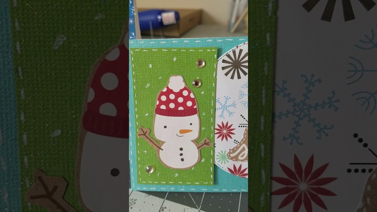 Christmas card tutorial - YouTube