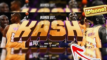 AMAZING KOBE HEADER//IOS//PIXELMATOR