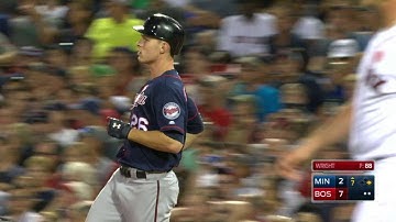 MIN@BOS: Kepler smacks a single into center field