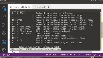 parent children relationship between Linux processes