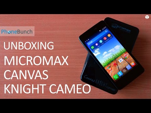 Micromax Canvas Knight Cameo A290 Unboxing and Hands-on Micromax Canvas Knight Cameo A290 Unboxing and Hands-on